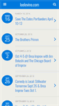 Mobile Screenshot of leelevine.com